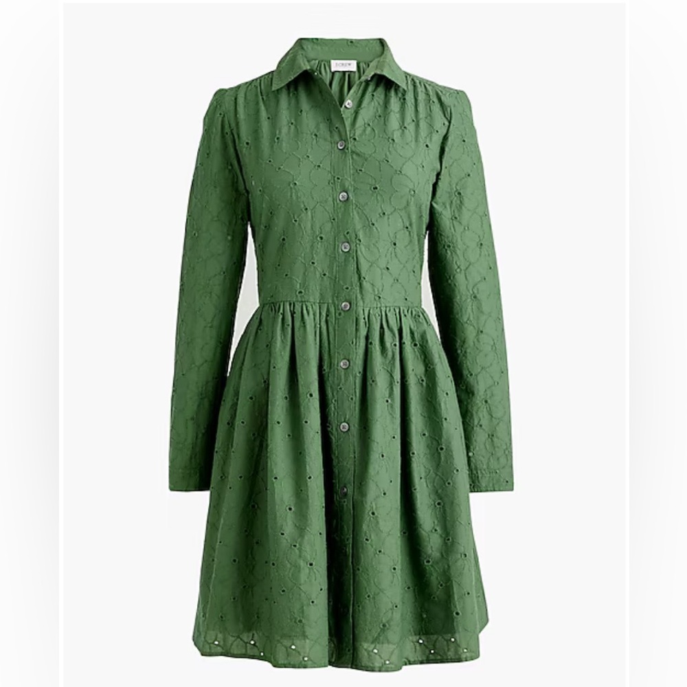 J. CREW mini shirtdress
